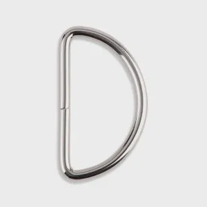 1 1/2" D-Ring - Nickel  (Set of 2)