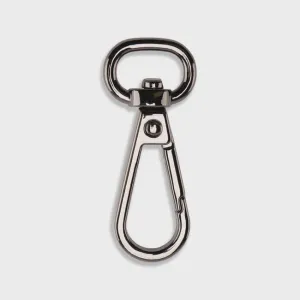 1/2" Swivel Hooks - Gunmetal (Set of 2)