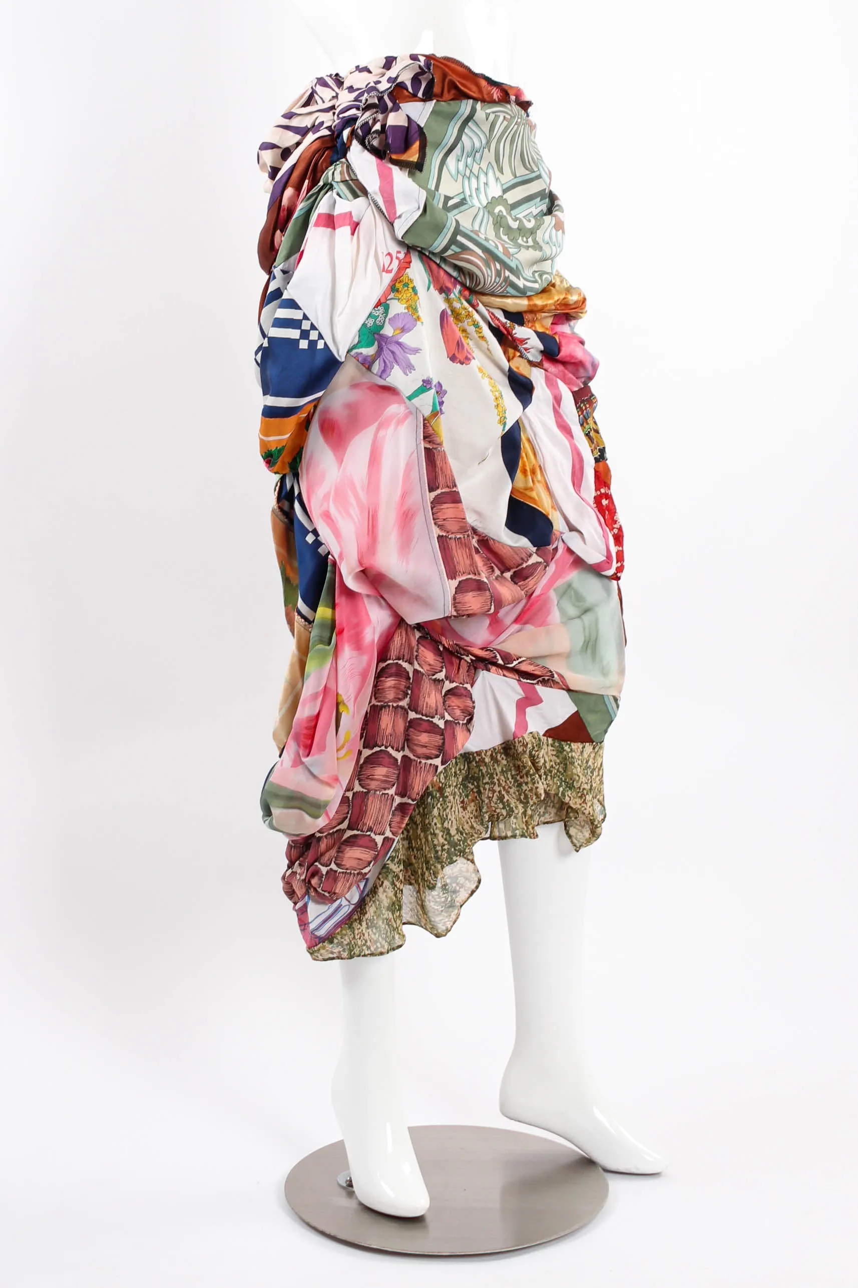 2011 Patchwork Tucked Skirt