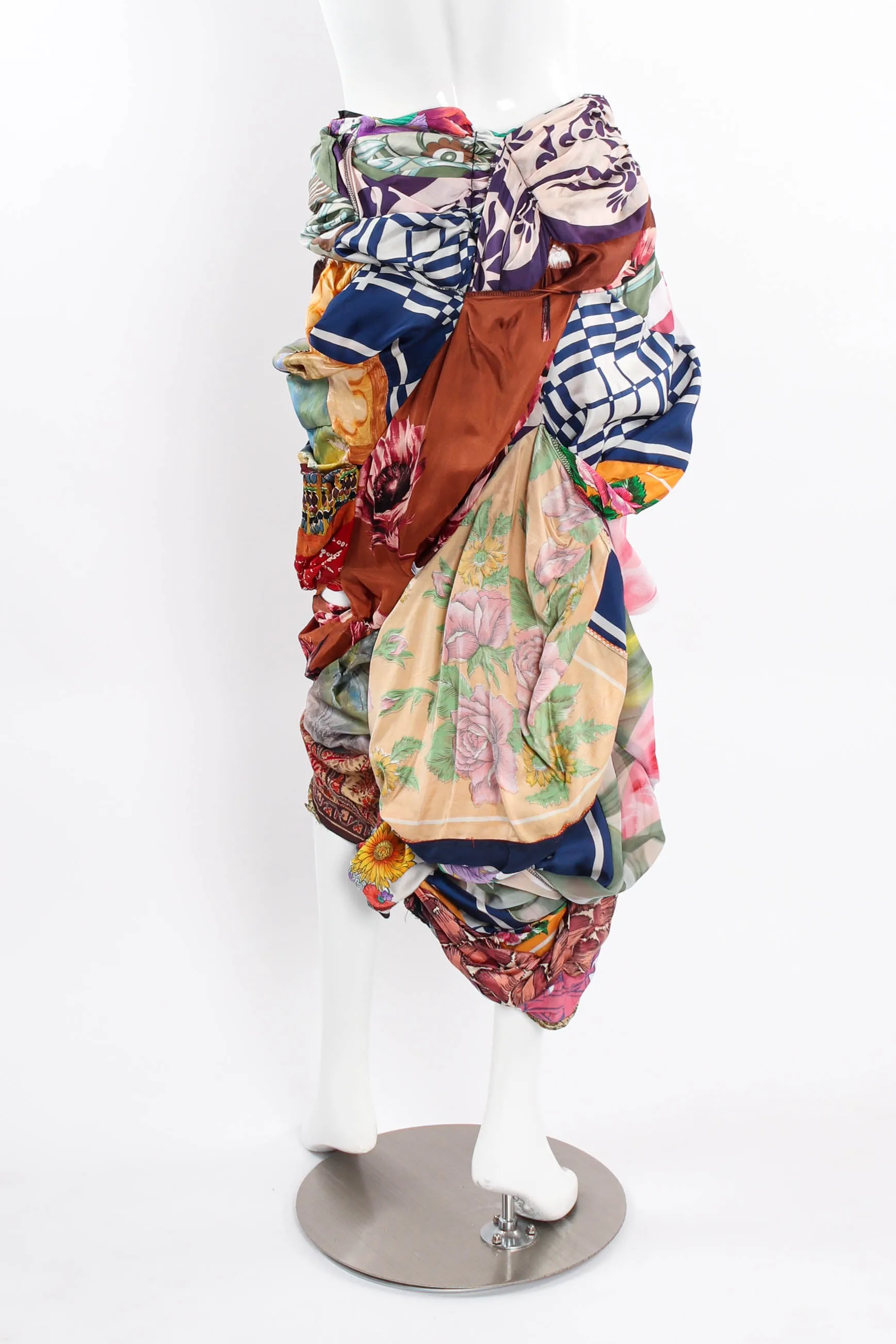 2011 Patchwork Tucked Skirt