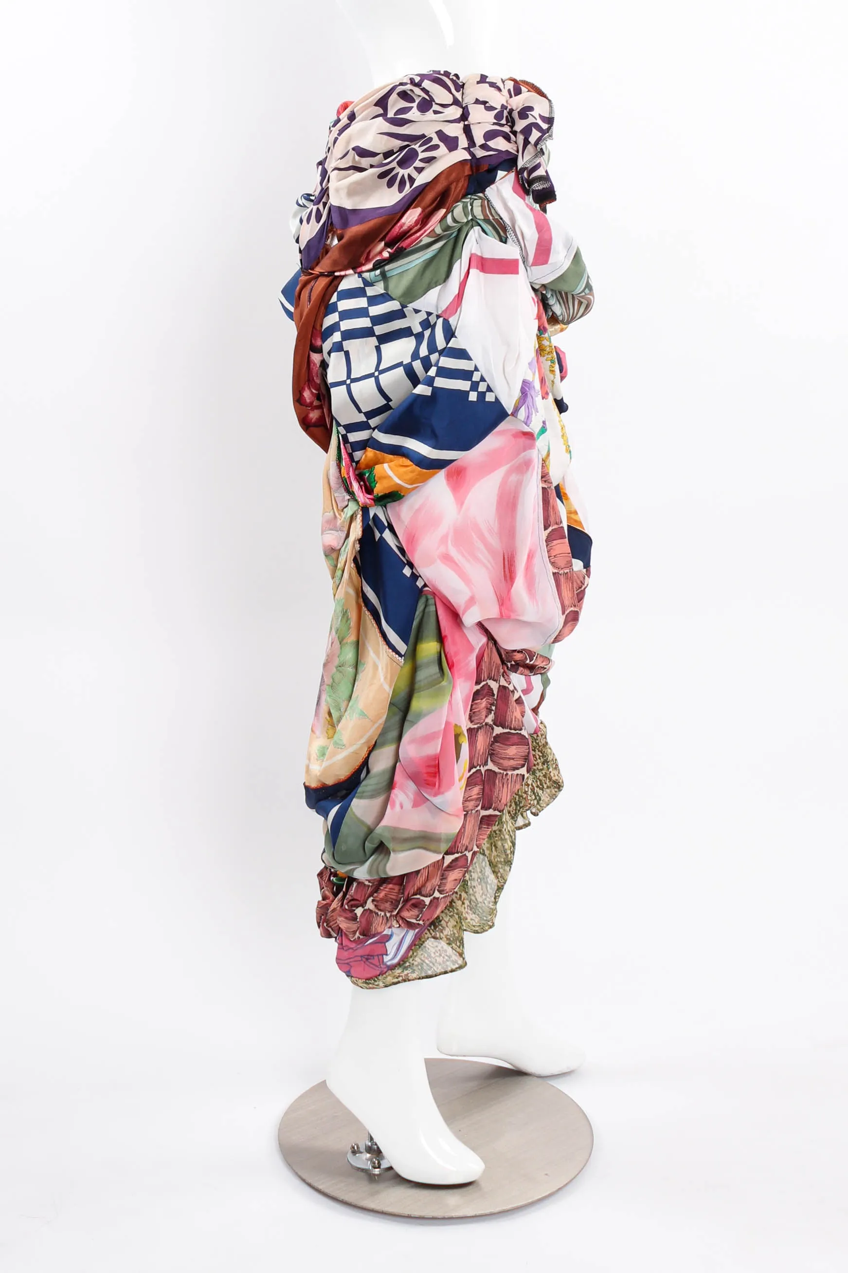 2011 Patchwork Tucked Skirt