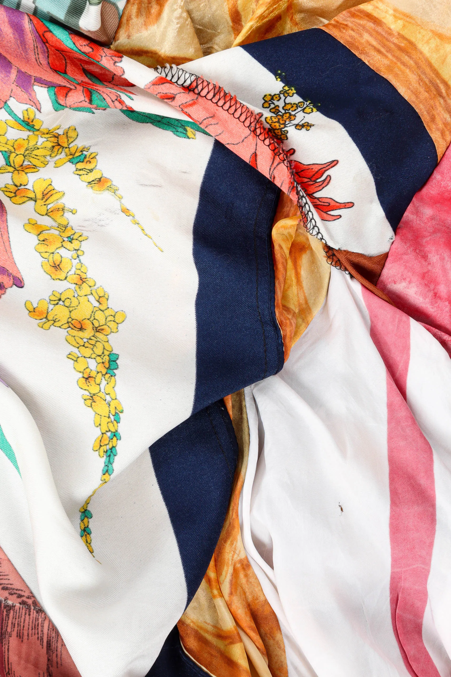 2011 Patchwork Tucked Skirt