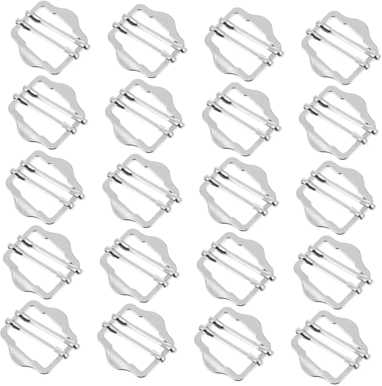 20pcs Multi-Function Bag Accessories Zine Alloy Eye Day Buckles for Bag Belt