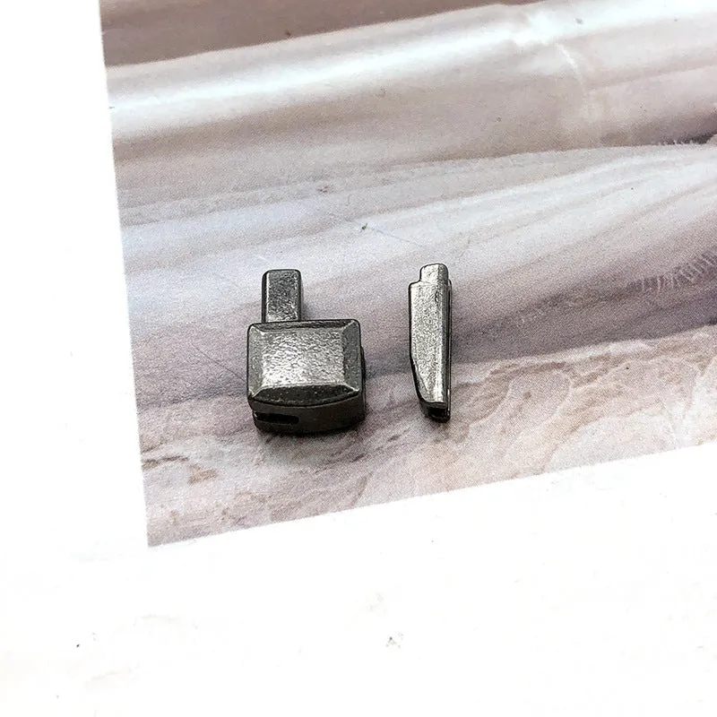 #5 Zipper Repair Kit Metal Head Sliders Retainer Insertion Pin 80 Pack