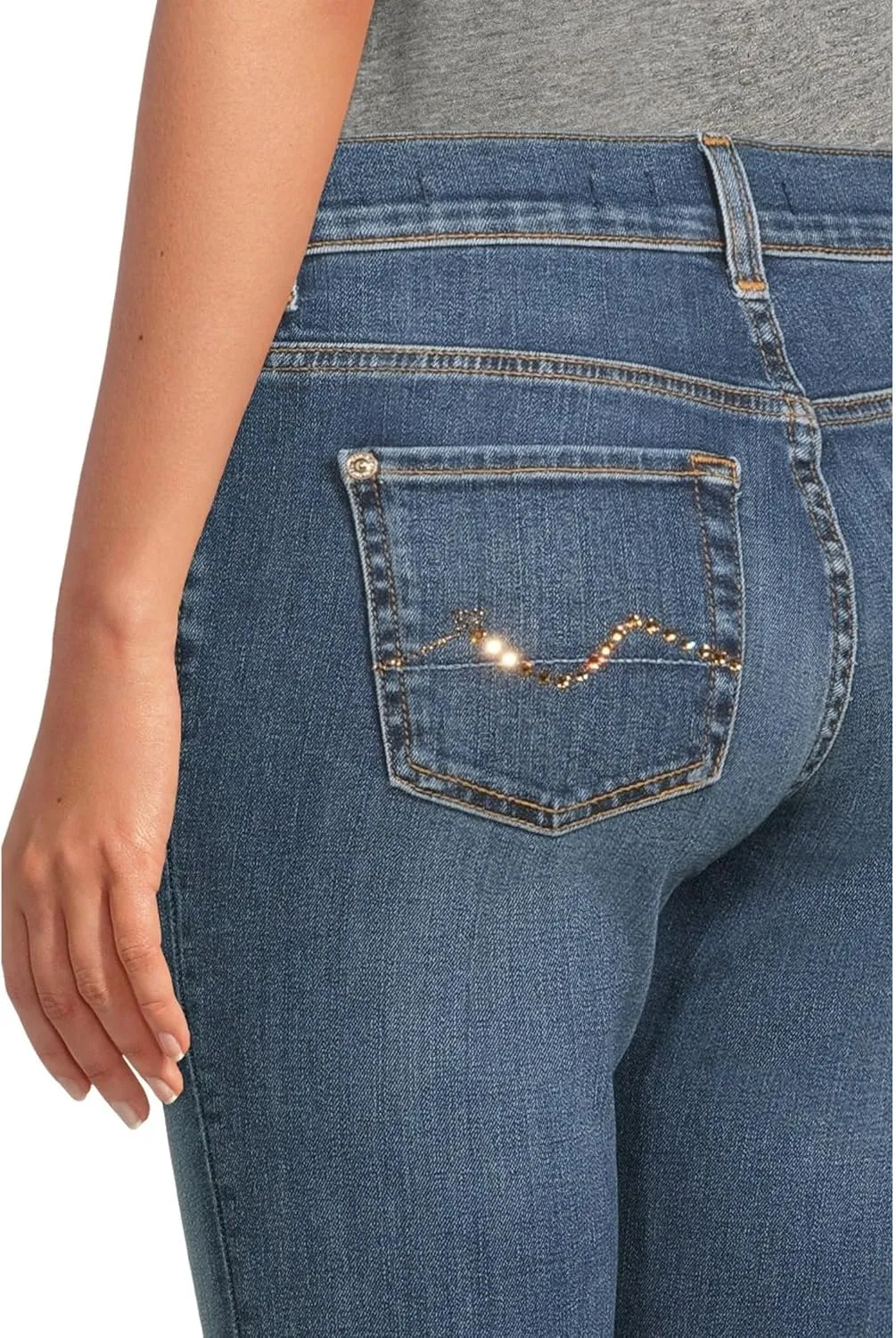 7 For All Mankind Women's Bootcut in Soho Light
