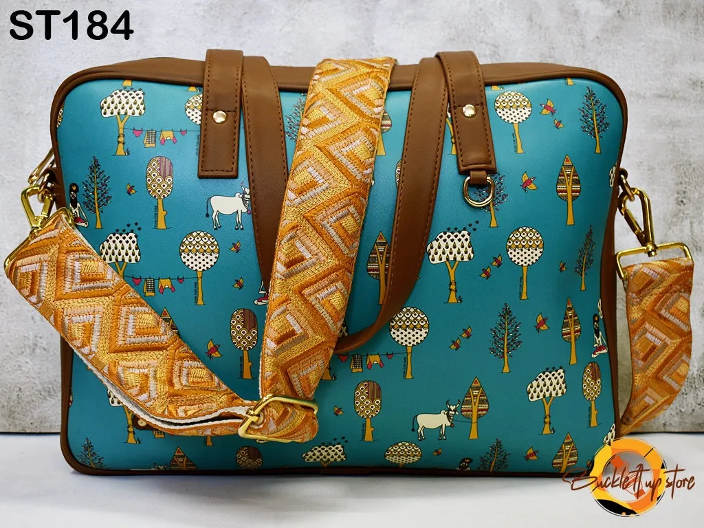 Adjustable Bohemian Sling Bag Strap Purse Strap Embroidered Crossbody Strap for Purses  Replacement Guitar Strap Handbag Strap Gift for Wife