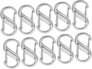 Adjustable Chain Buckles 10pcs Metal Bag Chain Buckle for Bag Straps Diy Accessories