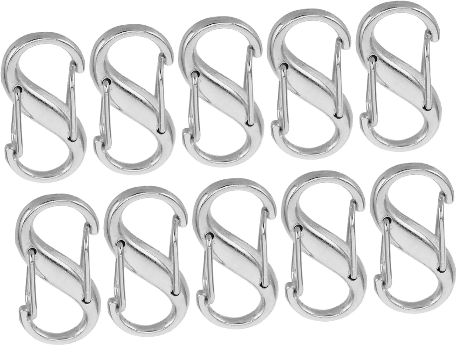 Adjustable Chain Buckles 10pcs Metal Bag Chain Buckle for Bag Straps Diy Accessories
