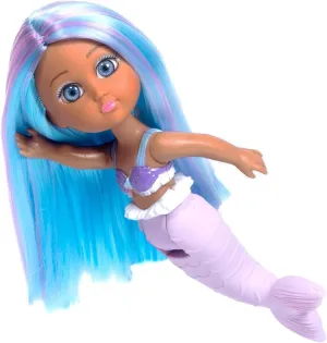 ADORA Water Wonder Mermaid Dolls with Color-Changing Tail in Cold Water, 7" Toy Baby Doll with Movable Waist, Birthday Gift for Ages 1  - Marina