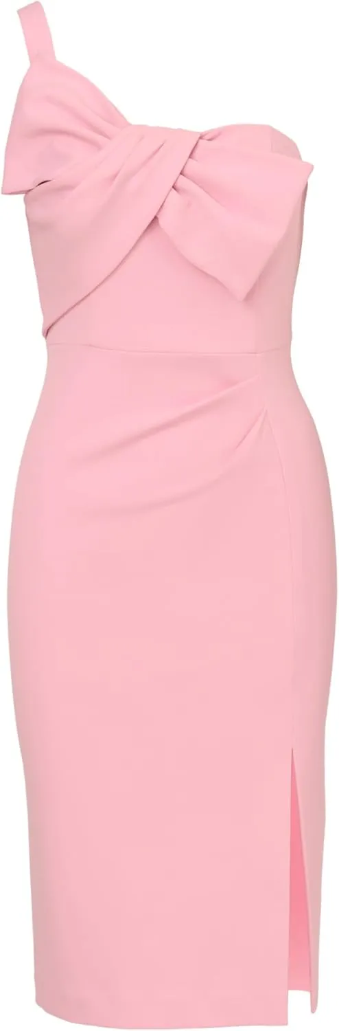 Adrianna Papell Women's Knit Crepe Short Dress