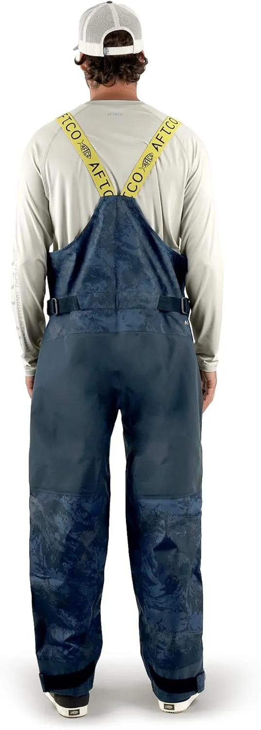AFTCO Men's Barricade Bib - Blue - S, M, L, XL, 2X - Fishing Bibs