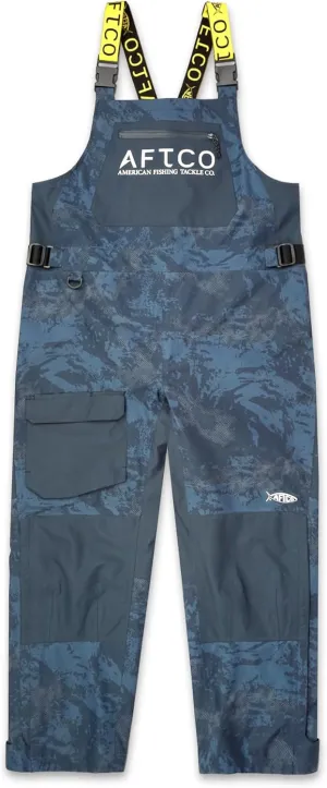 AFTCO Men's Barricade Bib - Blue - S, M, L, XL, 2X - Fishing Bibs
