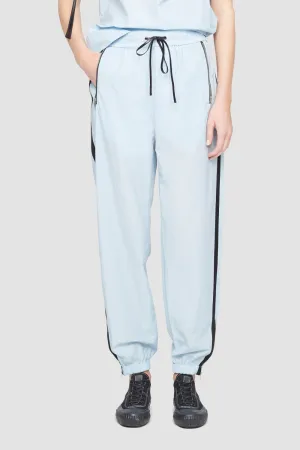 Airy Cotton Jogger with Zippers