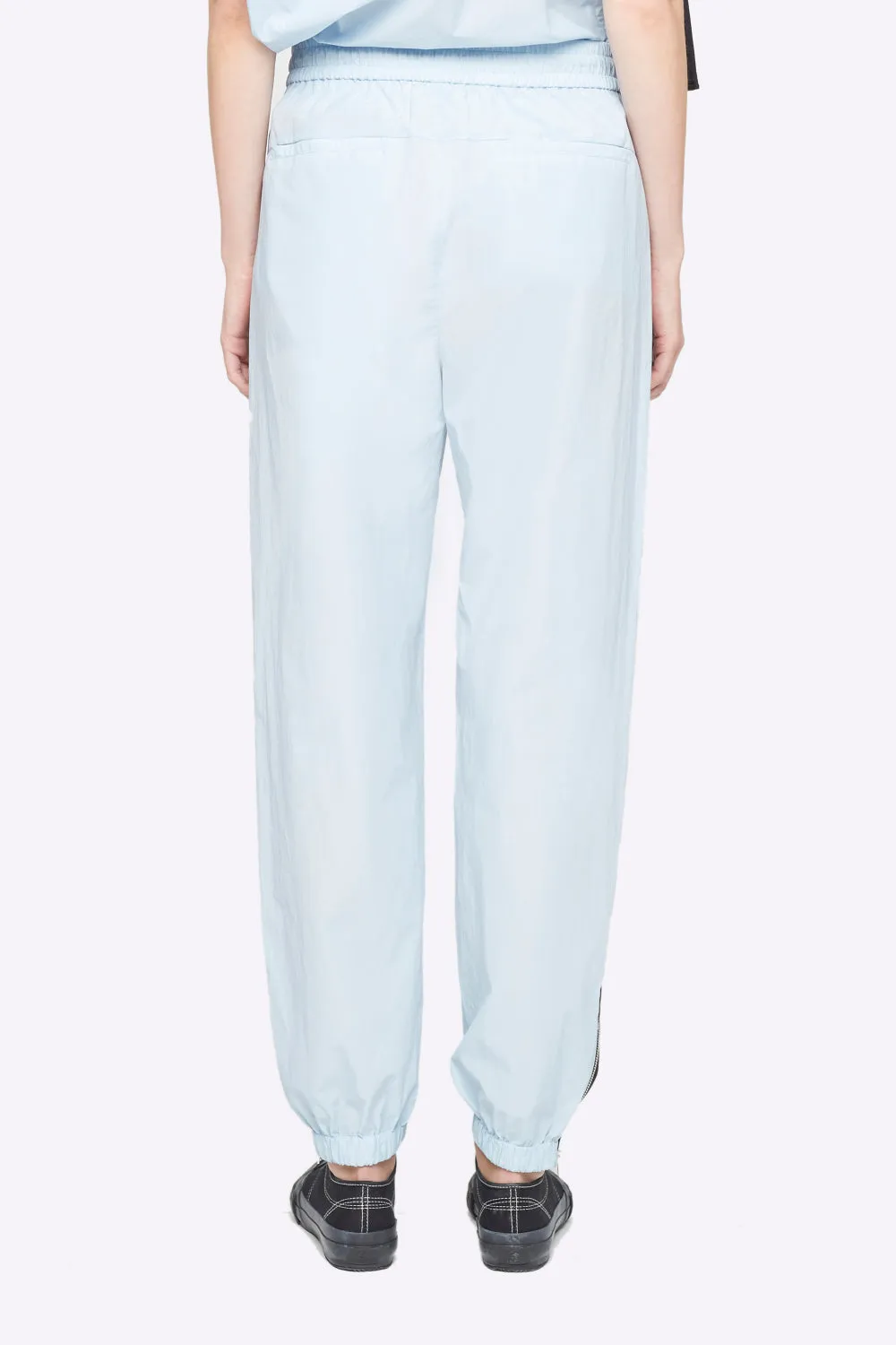 Airy Cotton Jogger with Zippers