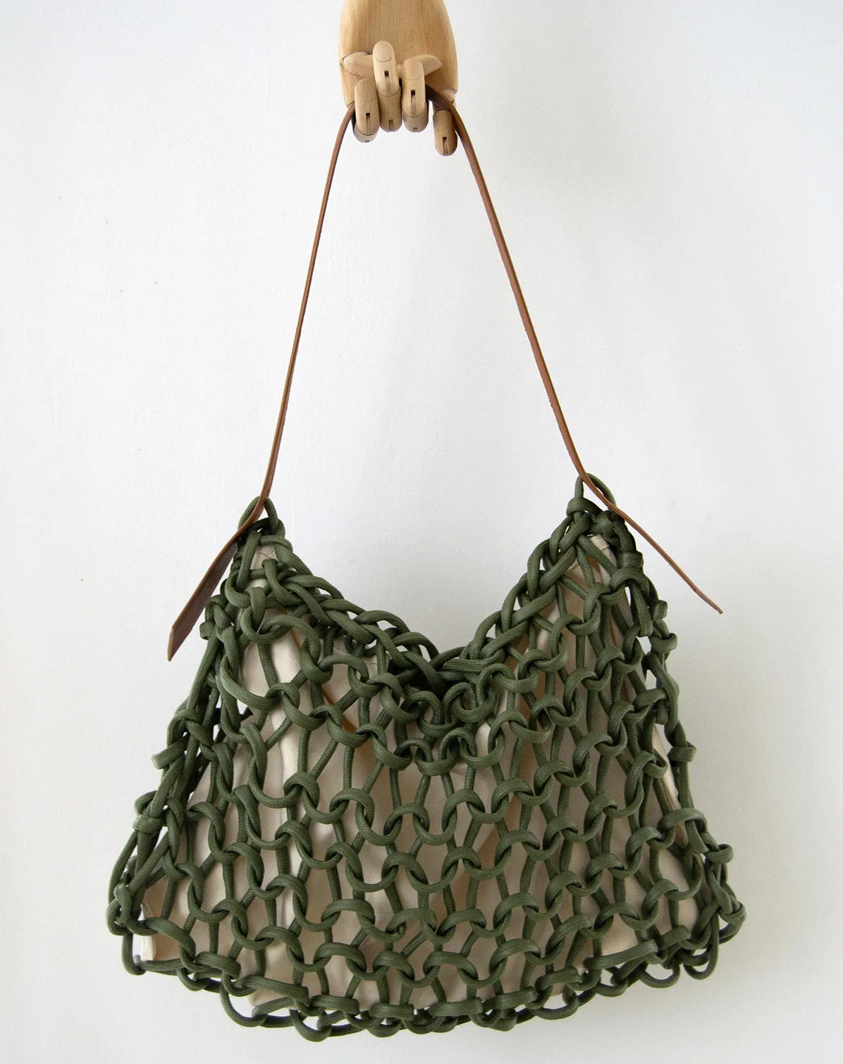 Alia leather bag