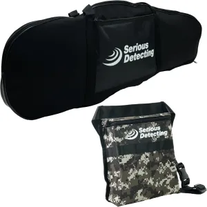 All-Purpose Padded Carry Bag for Metal Detector and Finds Pouch