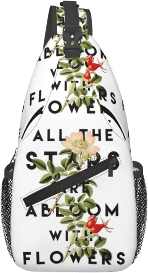 All The Stars Chest Sling Bag Crossbody Shoulder Backpack Bag Gym Cycling Daypack Travel Hiking Cross Bag