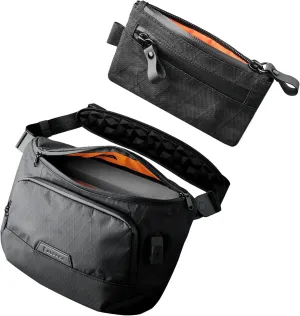 ALPAKA Bravo Sling Max and Zip Pouch,10L RFID-Blocking Sling Laptop Bag for Men with Maglockz Buckle, Lockable Zips & External USB Port-Cash and Card Zip Wallet with YKK Zipper, EDC Pouch for Men