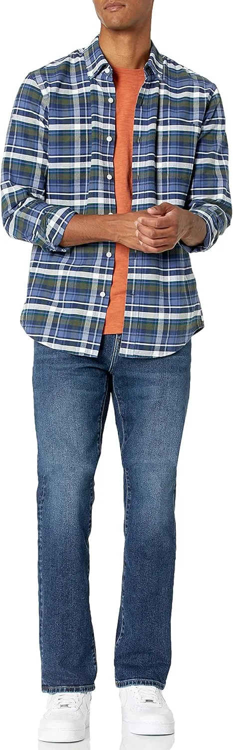 Amazon Essentials Men's Jeans, Slim Fit Stretch, Bootcut