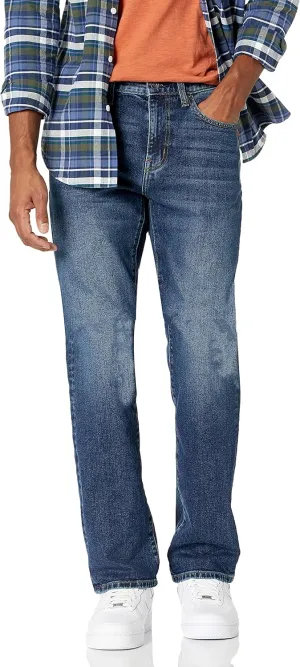 Amazon Essentials Men's Jeans, Slim Fit Stretch, Bootcut