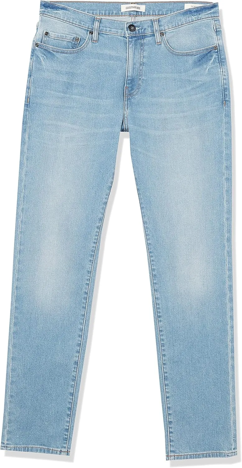 Amazon Essentials Men's Slim-Fit Comfort Stretch Jeans (Previously Goodthreads)