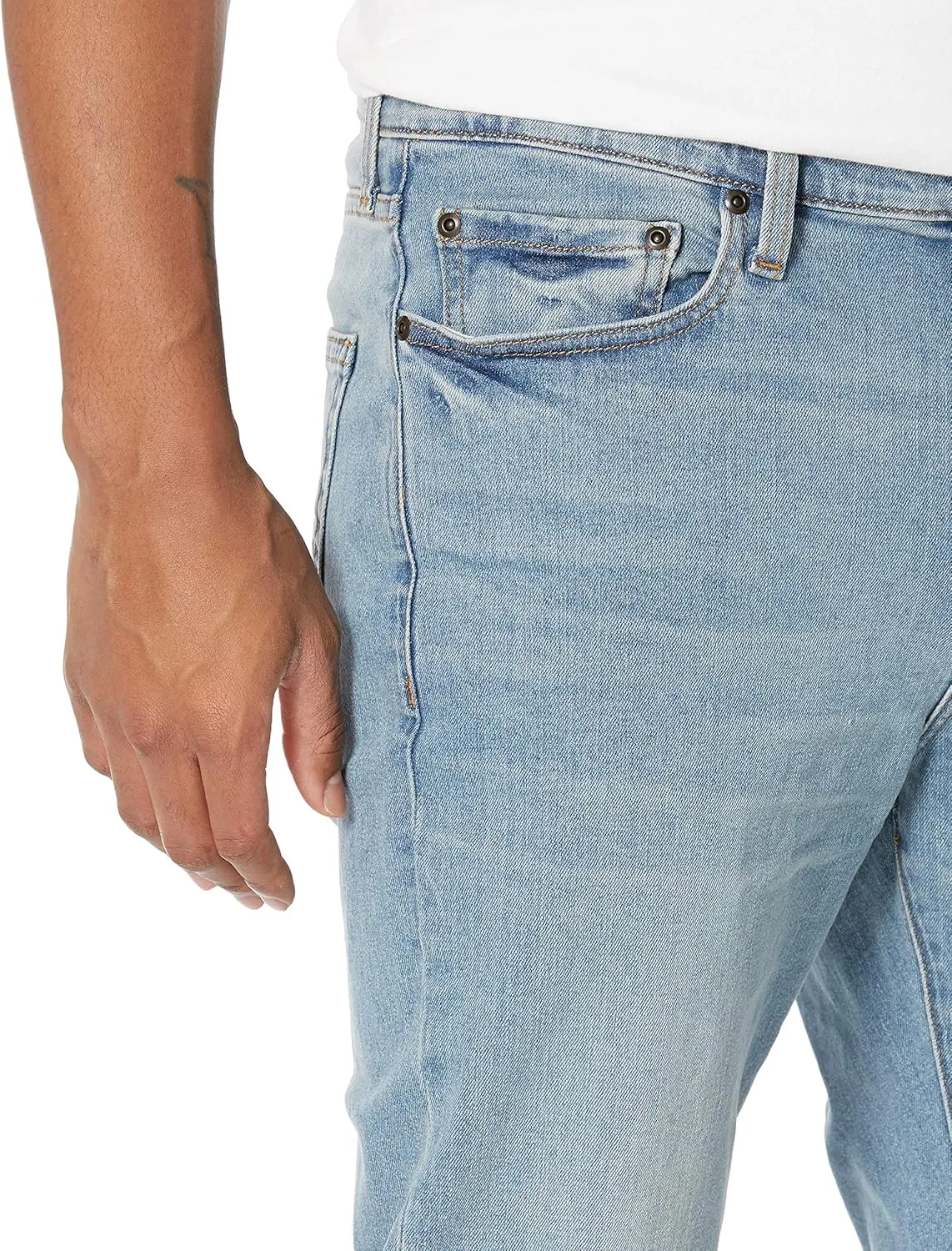 Amazon Essentials Men's Slim-Fit Comfort Stretch Jeans (Previously Goodthreads)