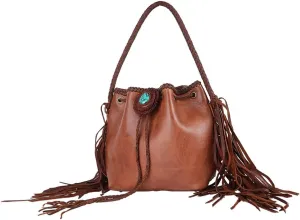 American Darling Bucket Genuine Leather Women Bag Western Handbag Purse