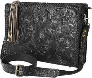 American Darling Hand Tooled Genuine Leather Women Bag Western Handbag Purse
