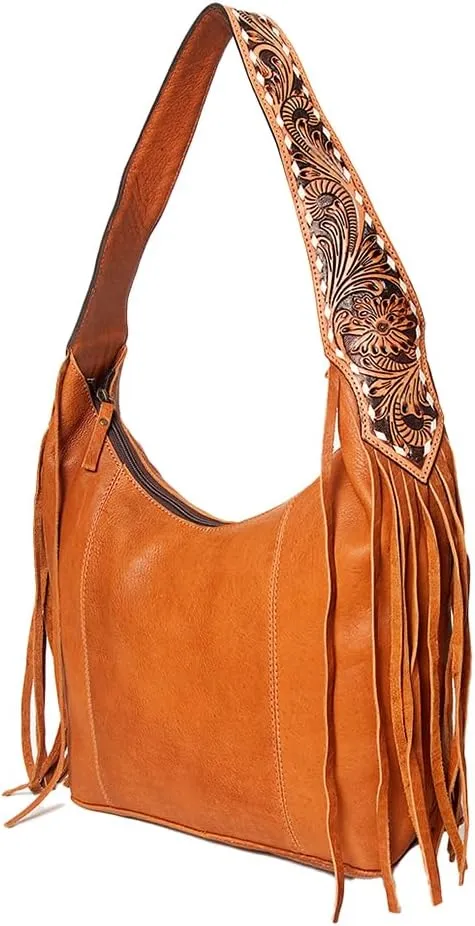 American Darling Hobo Genuine Leather women bag western handbag purse