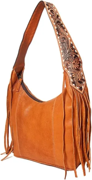 American Darling Hobo Genuine Leather women bag western handbag purse