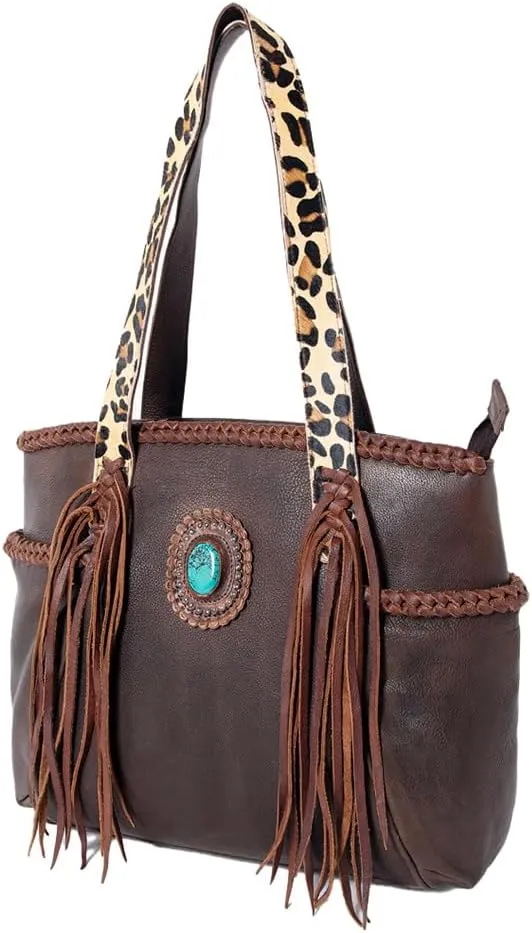 American Darling Tote Full Grain Genuine Leather Western Women Bag Handbag Purse | Western Tote Bag | Travel Tote Bags | College Tote Bag | Casual Tote Bag