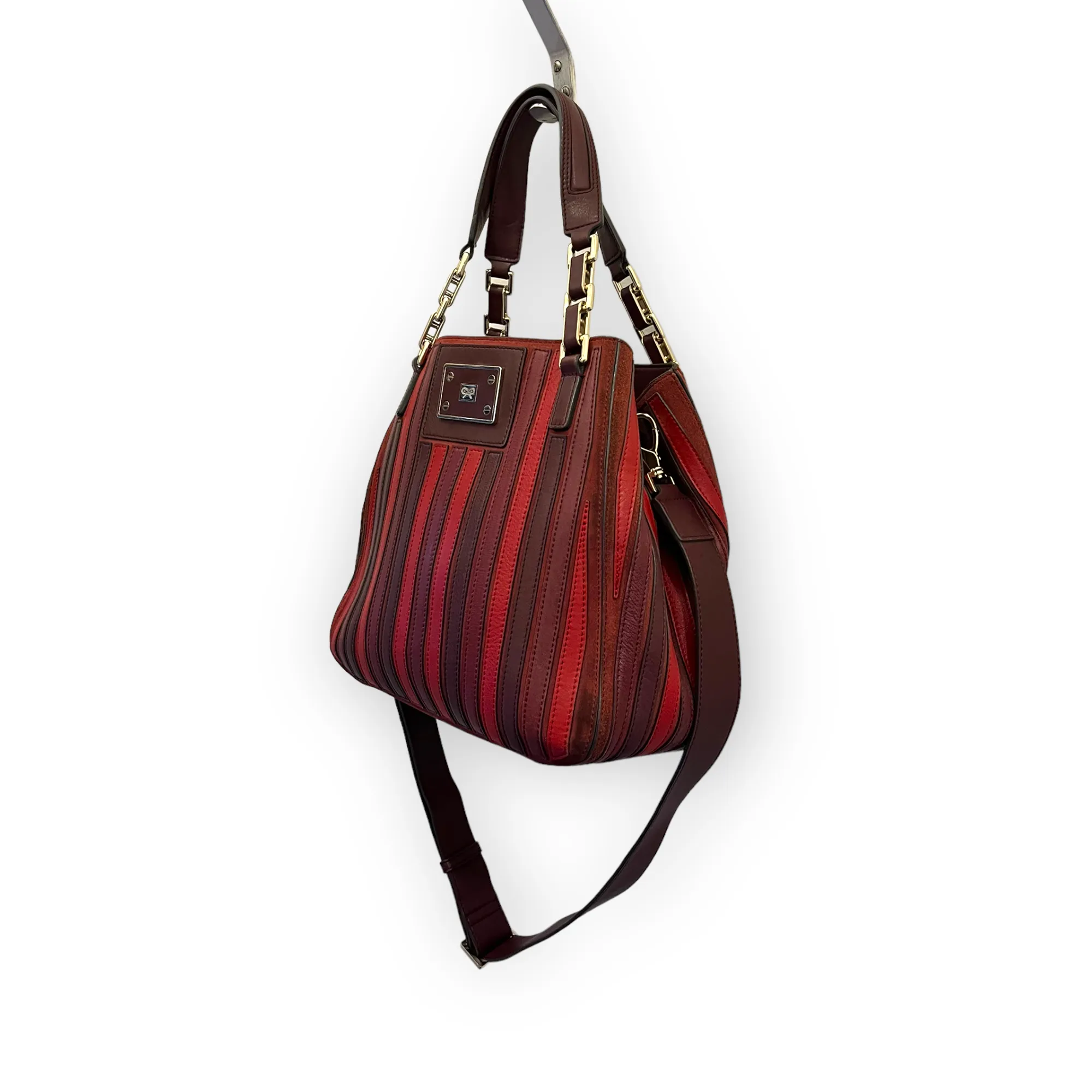 Anya Hindmarch Red Belvedere Bag
