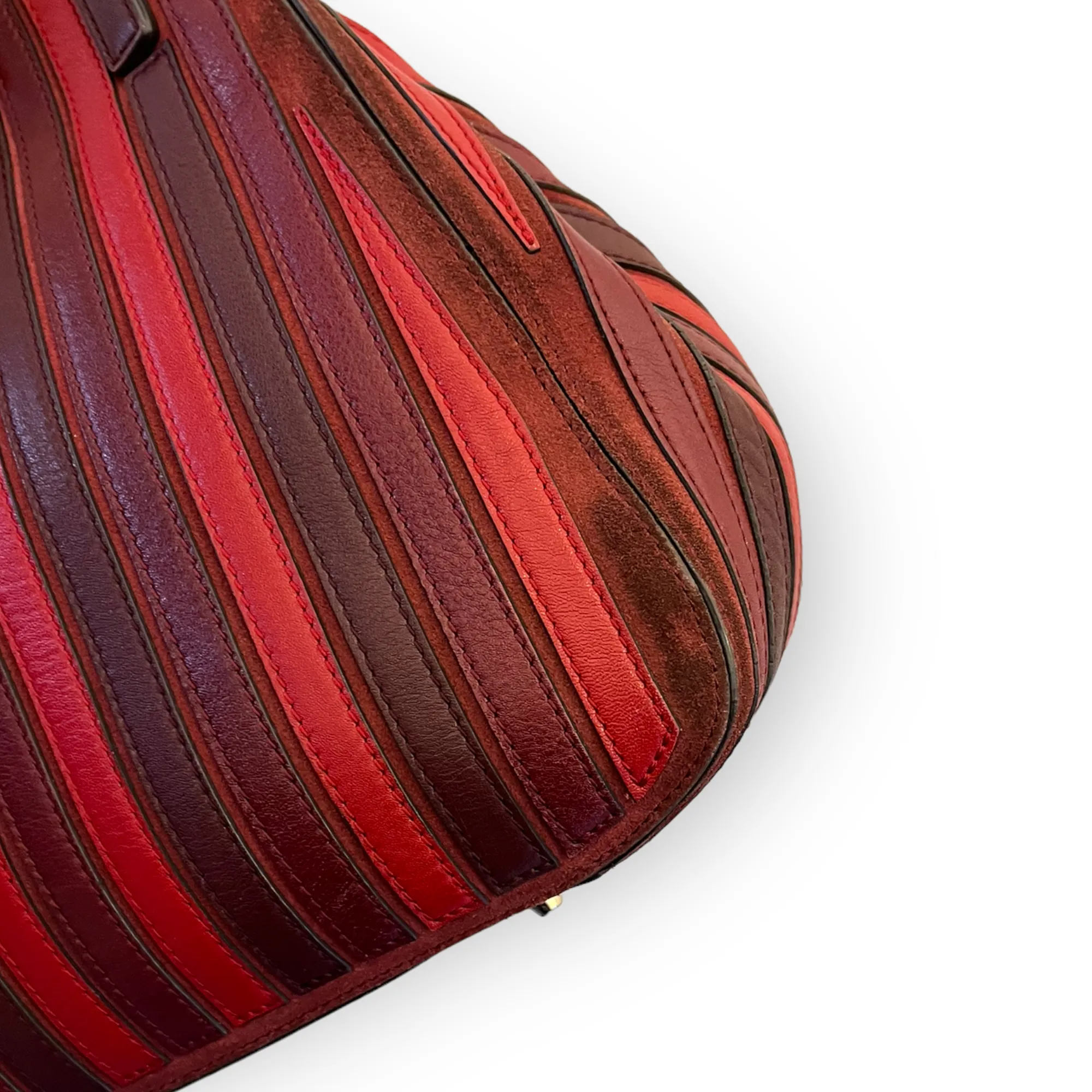Anya Hindmarch Red Belvedere Bag