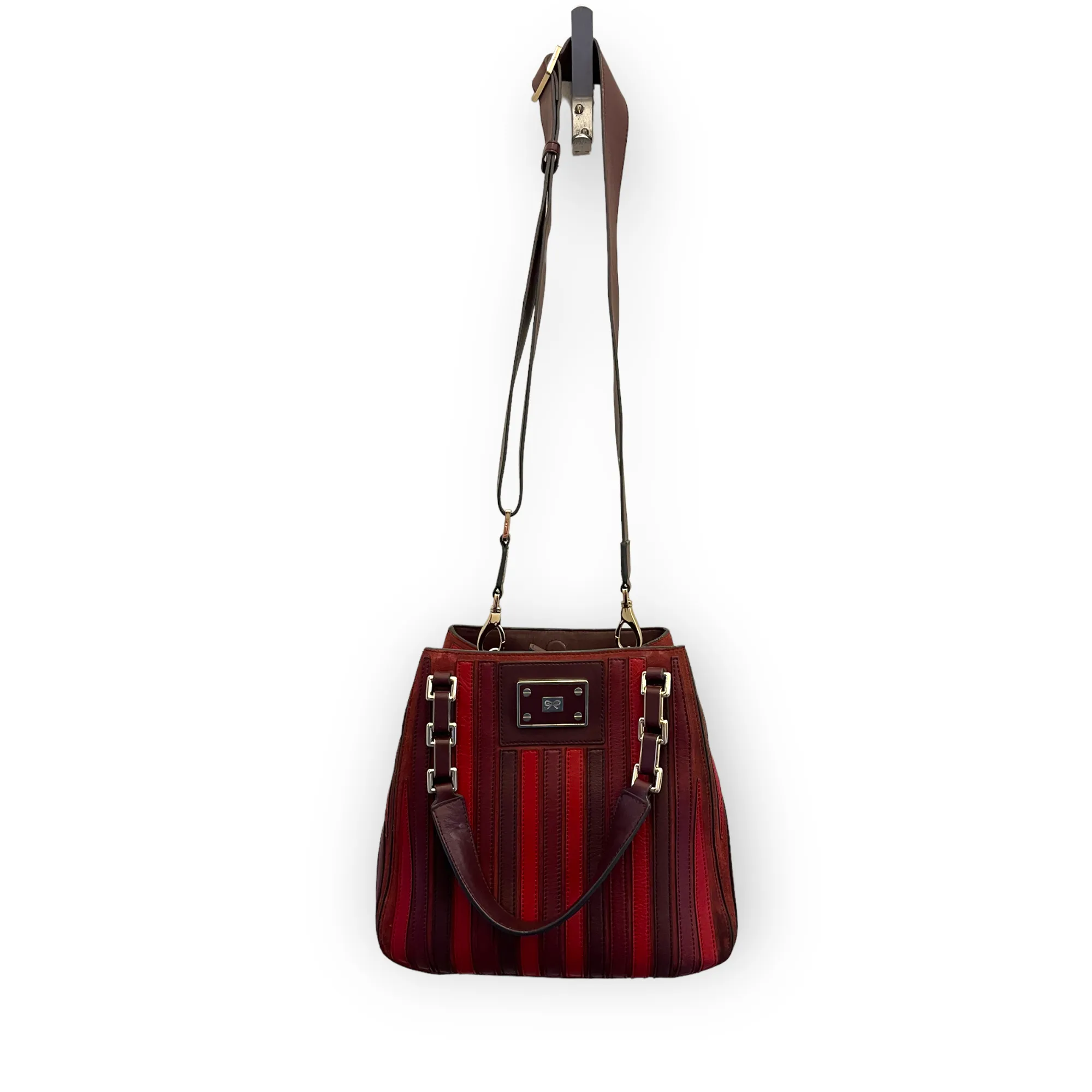 Anya Hindmarch Red Belvedere Bag