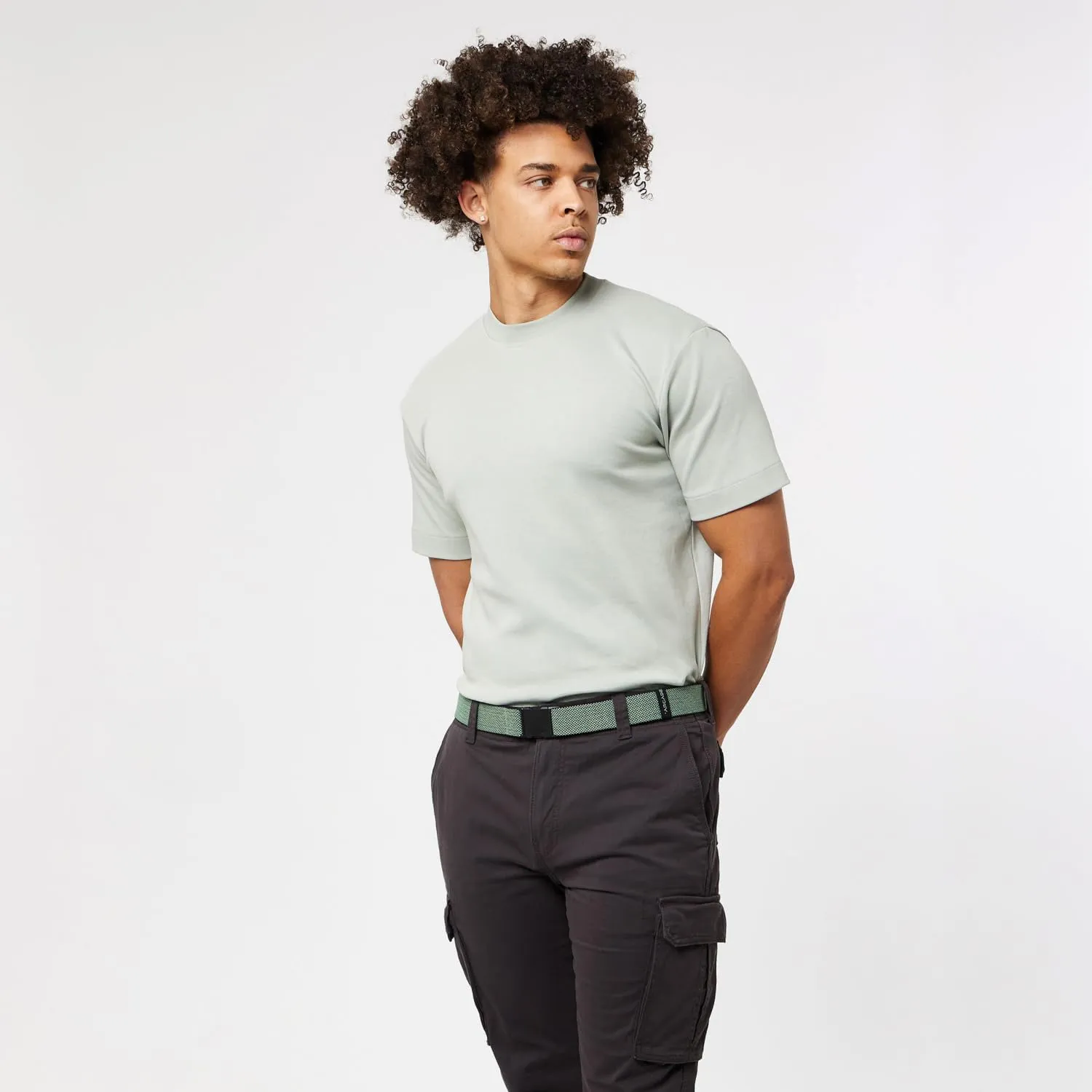 Arcade Belts A2 Slim Adventure Belt: Heavy Duty Stretch, Metal Free Buckle