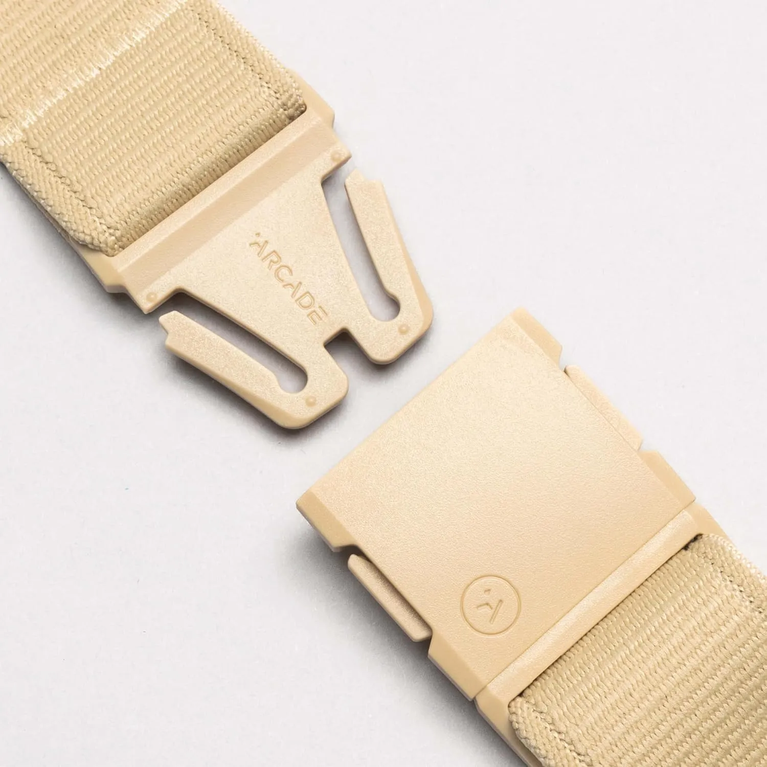 Arcade Belts A2 Slim Adventure Belt: Heavy Duty Stretch, Metal Free Buckle