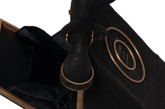 ARCHIVE - 1940s Anne-Marie of France Suede Novelty Telephone Bag