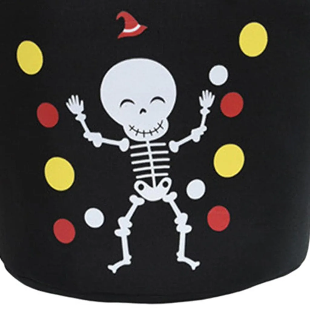 arythe Halloween Trick Bag Goody Snack Tote Bucket Gift Bags Party Favor Black 2