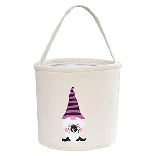 arythe Halloween Trick Bag Goody Snack Tote Bucket Gift Bags Party Favor White 1