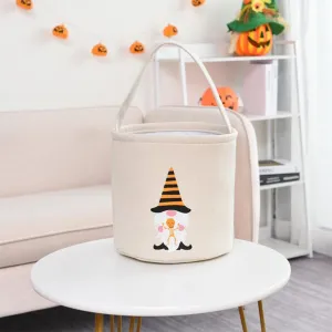 arythe Halloween Trick Bag Goody Snack Tote Bucket Gift Bags Party Favor White 3