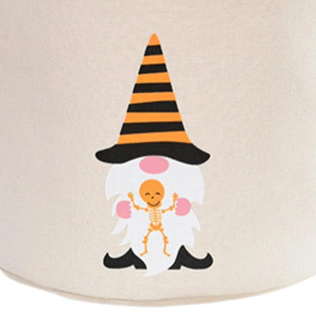 arythe Halloween Trick Bag Goody Snack Tote Bucket Gift Bags Party Favor White 3