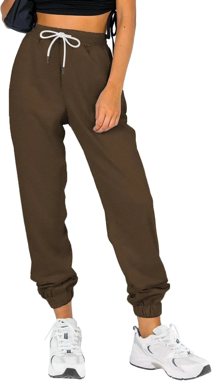 ATHMILE Sweatpants Women Baggy Joggers Workout Loose Lounge Lightweight Comfy Sweat High Waisted Athletic Pants
