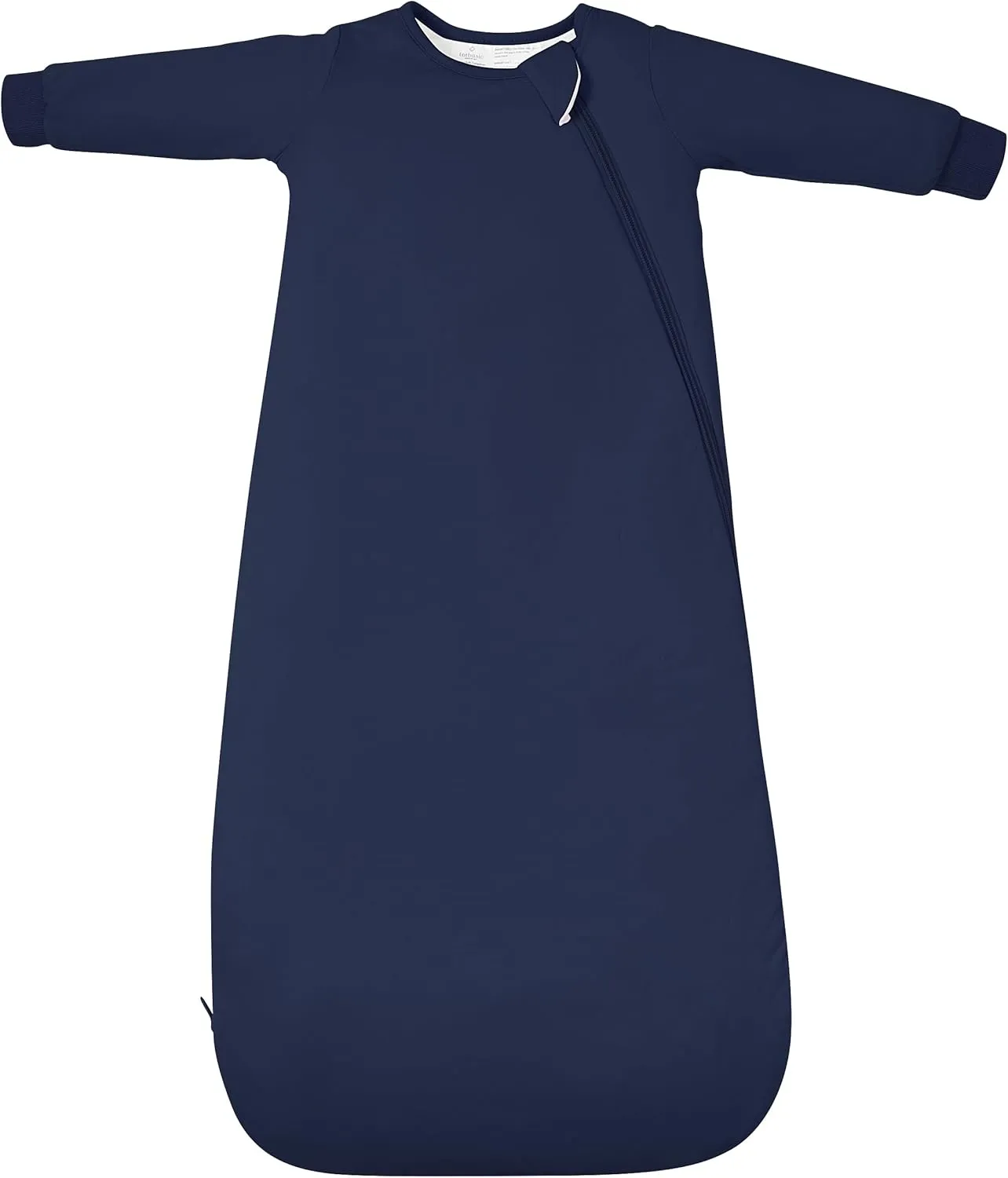 Baby Sleep Sack 15-24 Months Long Sleeve Wearable Blanket 1.0 TOG, Premium Soft Infant Sleeping Bags with 2-way Zippers (Navy)