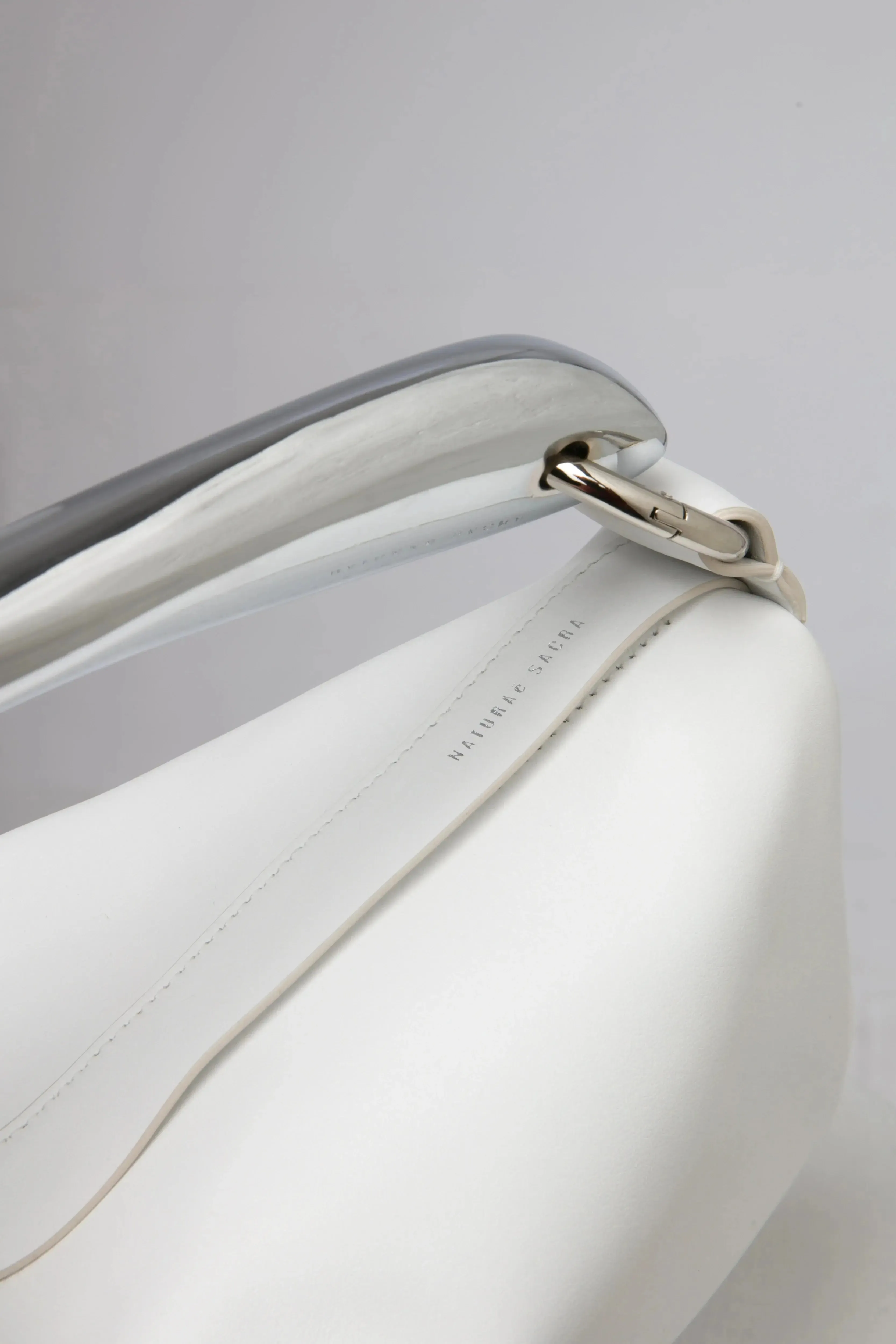 BAHAR | OFF WHITE Leather Handbag by NATURAE SACRA
