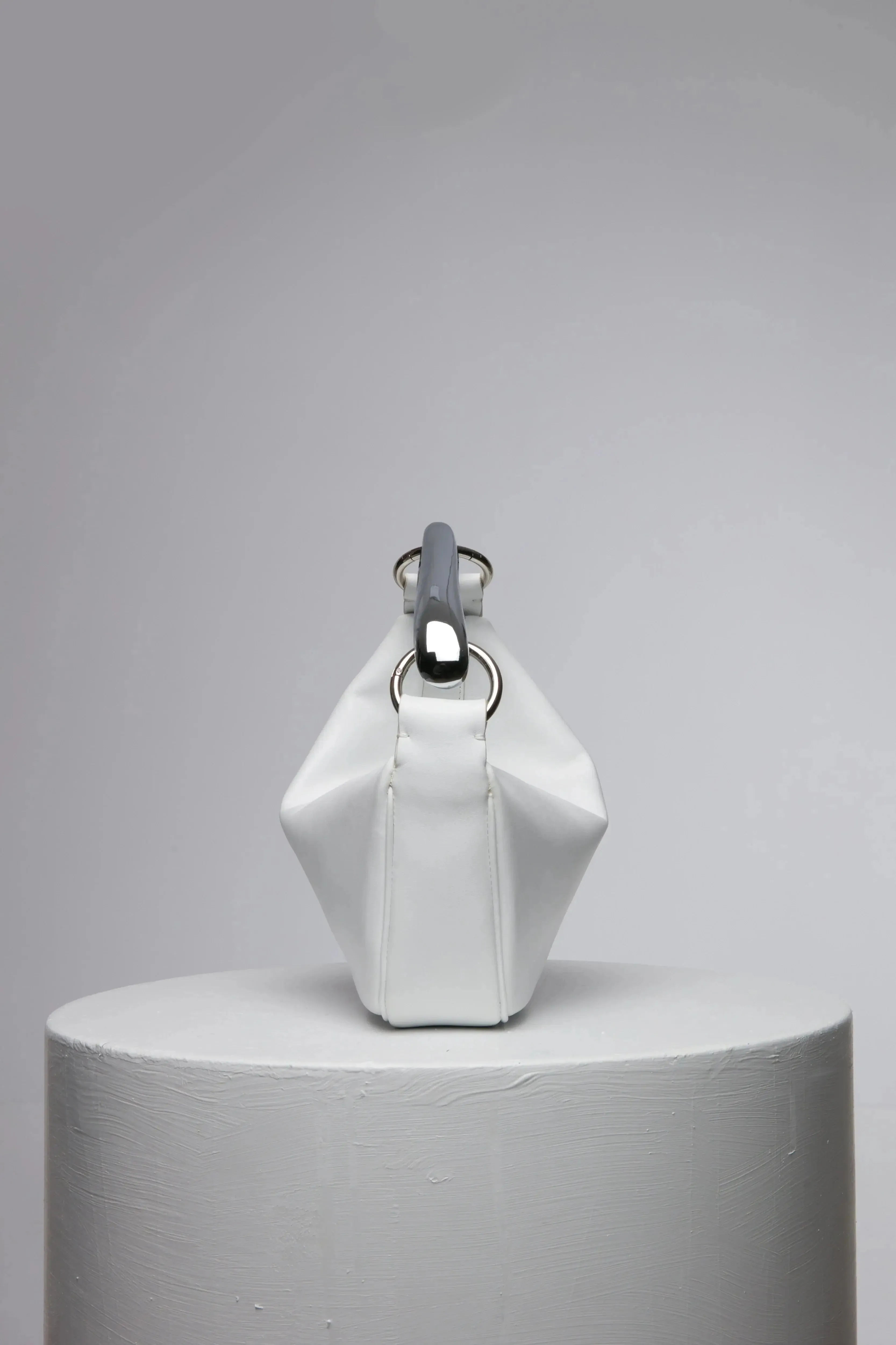 BAHAR | OFF WHITE Leather Handbag by NATURAE SACRA