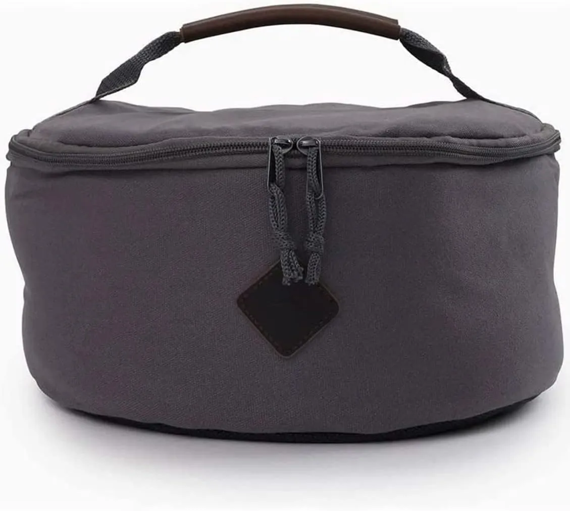 Barebones Padded Utility Storage Bag – 7L Durable Canvas Storage for Camping Gear, Lanterns, Tableware – Zipped Top, Padded Walls, Shoulder Strap, and Multiple Compartments for Travel or Outdoor Use