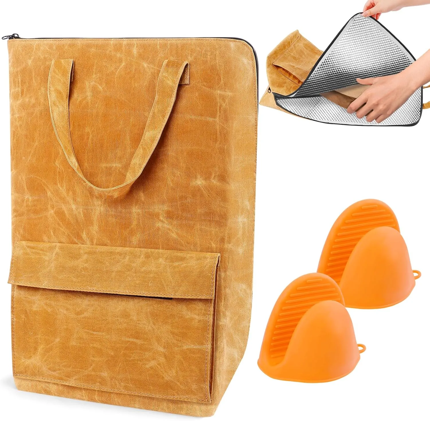 BBQ Blanket for Meat Resting, Insulated Resting Bag for Large Briskets/Pork Shoulders/Turkeys - Foldable, Reusable