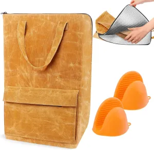 BBQ Blanket for Meat Resting, Insulated Resting Bag for Large Briskets/Pork Shoulders/Turkeys - Foldable, Reusable