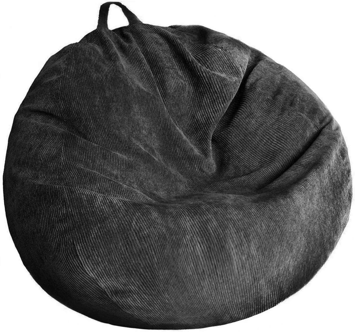Bean Bag Chair Cover (No Filler) Stuffed Animal Storage Bean Bag Cover Pets Dogs/Cats Lazy Beds. Washable Ultra Soft Corduroy Stuffed for Organizing Plush Toys or Textile, Sack Bean Bag