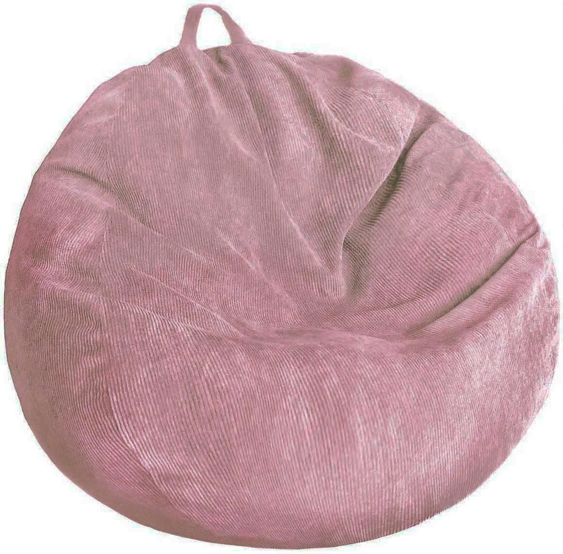 Bean Bag Chair Cover (No Filler) Stuffed Animal Storage, Washable Ultra Soft Corduroy, Sack Bean Bag for Organizing Plush Toys or Textile, Pets Dogs/Cats, Lazy Beds